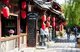 China: Cafes and restaurants line Xinhua Jie (Xinhua Street), Lijiang Old Town, Yunnan Province
